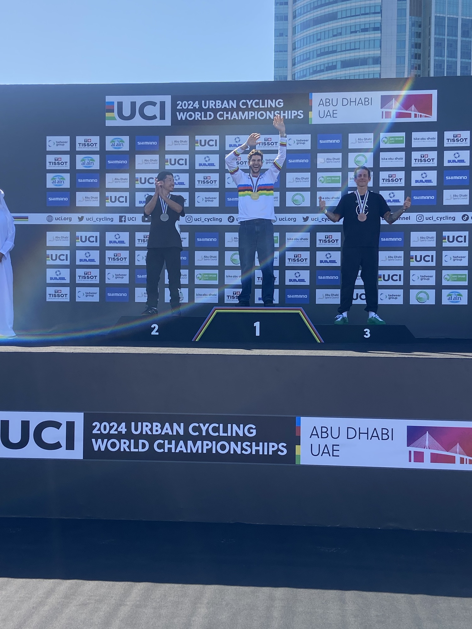 Matthias Dandois wins MENS ELITE UCI WORLD CHAMPIONSHIPS 2024 Flat